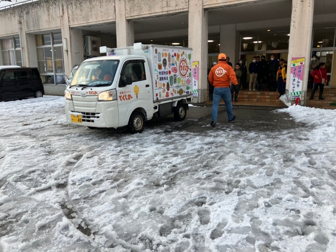 珠洲市避難所での様子