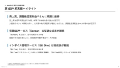 【QAあり】Sansan、売上高、調整後営業利益とも順調に推移　「Sansan」が堅調、「Bill One」は高成長を維持