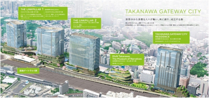 「TAKANAWA GATEWAY CITY」のイメージ