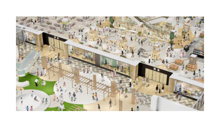 川西阪急スクエアのグランドオープンイメージ（阪急阪神百貨店など発表資料より）