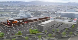 アークスクエア茨木の開業イメージ（ヤマダホールディングス発表資料より）