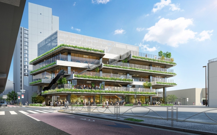 駒沢こもれびプロジェクトA棟の開業イメージ（イマックス発表資料より）