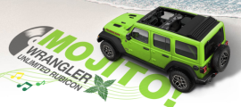 「Jeep Wrangler Unlimited Rubicon Mojito!」（写真：ステランティスジャパン発表資料より）