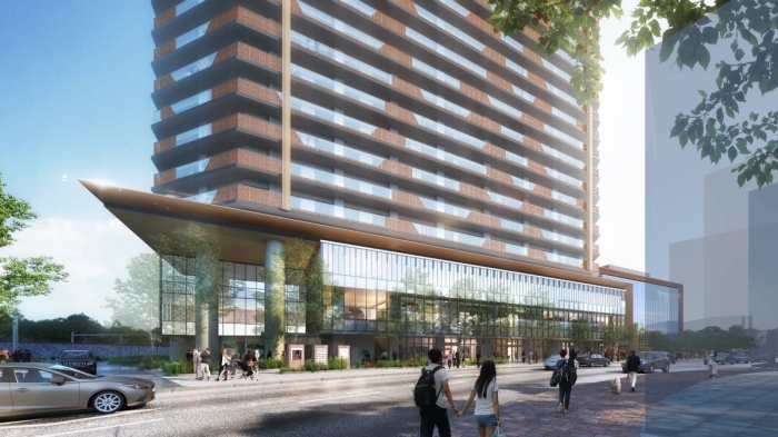 東側立面のイメージ