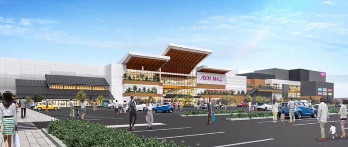 イオンモール須坂の開業イメージ（イオン発表資料より）