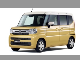 2025年5月の車名別新車販売で登録車販売も好調な総合・軽自動車ランキング2位のスズキ・スペーシア