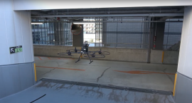 24年に共同で行った実証実験の様子（画像：竹中工務店の発表資料より）