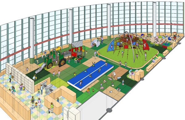 屋内遊戯施設「すずらん あそびっこふぁーむ」