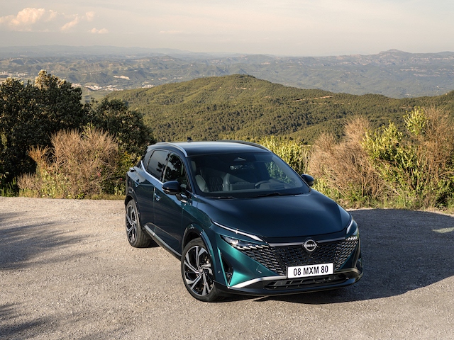 英国サンダーランド工場で生産され、2025年9月より欧州市場で発売する予定のコンパクトクロスオーバーモデル「キャシュカイ」　搭載するパワーユニットは第三世代の「e-POWER」だ