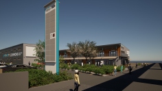 コモンズ立川立飛の開業イメージ（立飛ストラテジーラボ発表資料より）