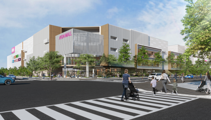 イオンモール仙台上杉の開業イメージ（イオン発表資料より）