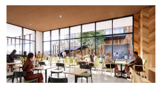 直営棟 喫食スペース（イートイン）のイメージ