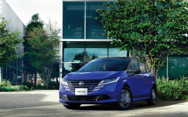 一部仕様向上が行われたノート(写真:日産自動車発表資料より) 一部仕様向上が行われたノート(写真:日産自動車発表資料より)