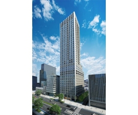 表参道Grid Towerの完成イメージ(三井不動産発表資料より) 表参道Grid Towerの完成イメージ(三井不動産発表資料より)