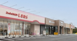 10月15日、16日にオープンしたしまむらグループの「ファッションセンターしまむら」「アベイル」「シャンブル」の笠岡店（画像: しまむらの発表資料より）