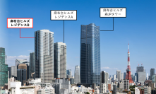 完成した麻布台ヒルズ（森ビル発表資料より）