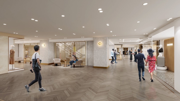 1回フレグランスゾーンの開業イメージ（そごう・西武発表資料より）