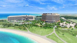 トゥリバー地区の外観イメージ（三菱地所発表資料より）