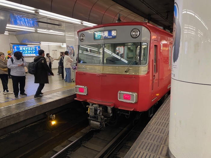 線路の倍増計画が未定となった名鉄名古屋駅（筆者撮影）