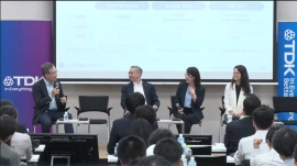 TDK、オープンな議論を促進する「機能対等」が新技術創出の推進力 スピントロニクス技術でAI社会の課題解決に貢献 TDK、オープンな議論を促進する「機能対等」が新技術創出の推進力 スピントロニクス技術でAI社会の課題解決に貢献