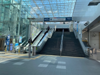 周辺再開発計画が難航しているもようの名鉄岐阜駅（筆者撮影）