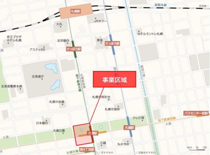 開発の位置図