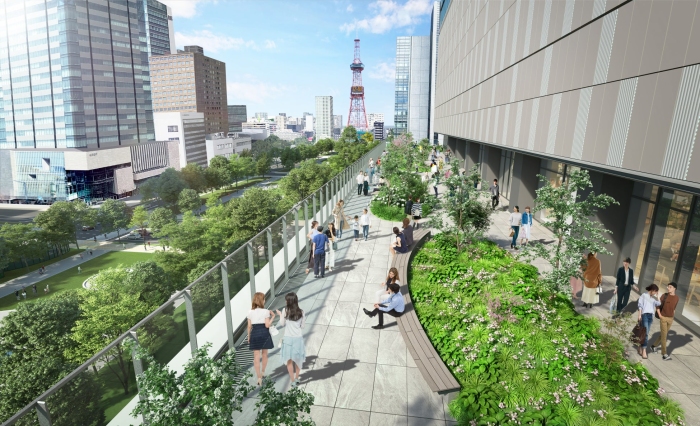 屋外テラスのイメージ