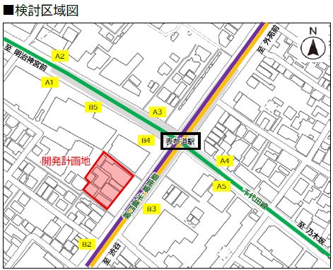 建物位置図