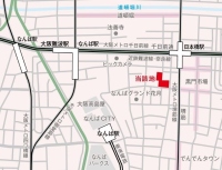 周辺地図（画像: サンケイビルの発表資料より）