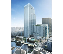 2027年秋にオープン予定の「東京ミッドタウン日本橋」のイメージ（画像: 三井不動産の発表資料より）