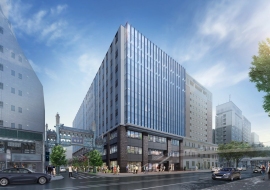 横浜山下町プロジェクトの完成イメージ（NTT都市開発発表資料より）
