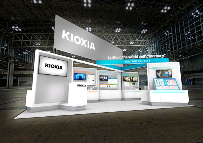 6月10日～12日に開催された「Interop Tokyo 2026」に出展したキオクシアブースのイメージ（画像: キオクシアの発表資料より）