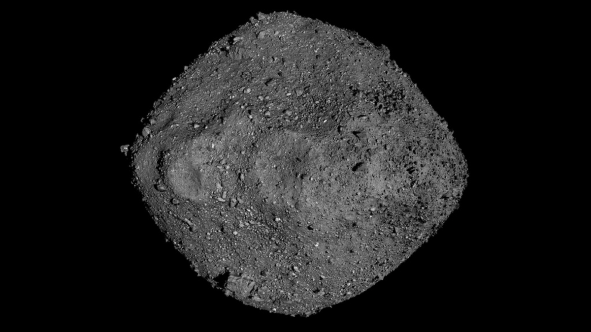 An image of the asteroid Bennu taken by NASA's OSIRIS-REx. (Nasa.gov)