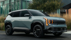 A side view of the 2027 Kia Seltos Hybrid. (Kia.com)