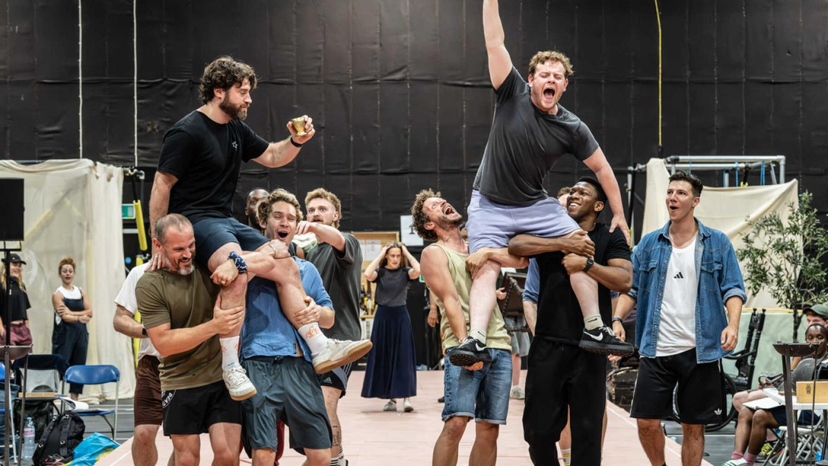 The company in rehearsal for George R.R. Martin's Game of Thrones: The Mad King. (Johan Persson/Rsc.org.uk)