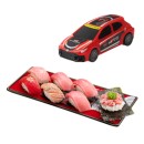 スシローとGAZOO Racingは初のコラボを8月5日から全国のスシロー店舗で実施する。 スシローとGAZOO Racingは初のコラボを8月5日から全国のスシロー店舗で実施する。