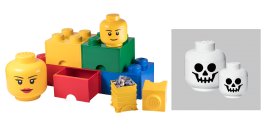 LEGO STORAGE HEADS ICONIC／ストレージヘッド・スケルトン