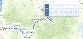 MapFan、「ルート沿い天気予報」をラボサイトにて公開