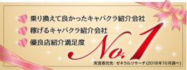 TRY18「キャバクラ紹介会社に関するイメージ調査」三冠 バナー(1)