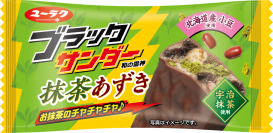 宇治抹茶×北海道産小豆な「和の雷神」！ブラックサンダー抹茶あずき