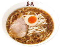 “らあめん花月嵐×中華麺店　喜楽”3月6日～7月2日発売！清湯スープに揚げネギの香味油を浮かべた懐かしい昭和の味