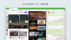 ユーザーエージェントを変更した、無料ウェブブラウザー「Vivaldi」2.10をリリース