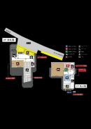 貴船口駅新駅舎平面図