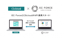 LINE公式アカウント特化の顧客対応クラウドサービス『CScloud』が、EC基幹システム『EC Force』とAPI連携を開始