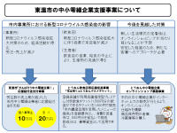 愛媛県東温市が新型コロナ禍の影響を受けた市内企業への独自支援を開始