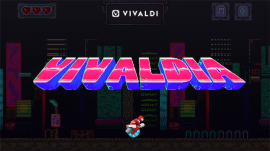 「Vivaldia」スタート画面