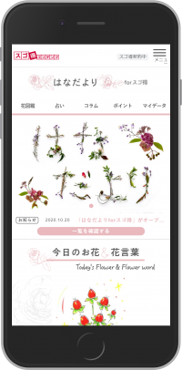 日比谷花壇　NTTドコモ「スゴ得コンテンツ」向け「はなだより forスゴ得」10月20日（火）から提供開始