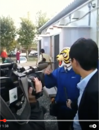 福島のタイガーマスクが楽しく教える「お家の地震対策」3箇条