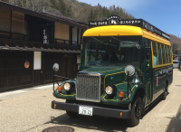 今年も無料で乗れます！レトロ調バス運行開始：人気の観光地「奈良井宿」と漆器のまち「木曽平沢」を結ぶシャトルバスを4月24日（土）より運行開始します