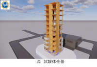 世界初、10階建木造ビルの振動台実験
2022年の米国「NHERI TallWood Project」に参画